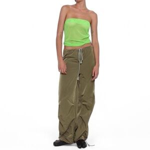 Olive Green Women's Pants
